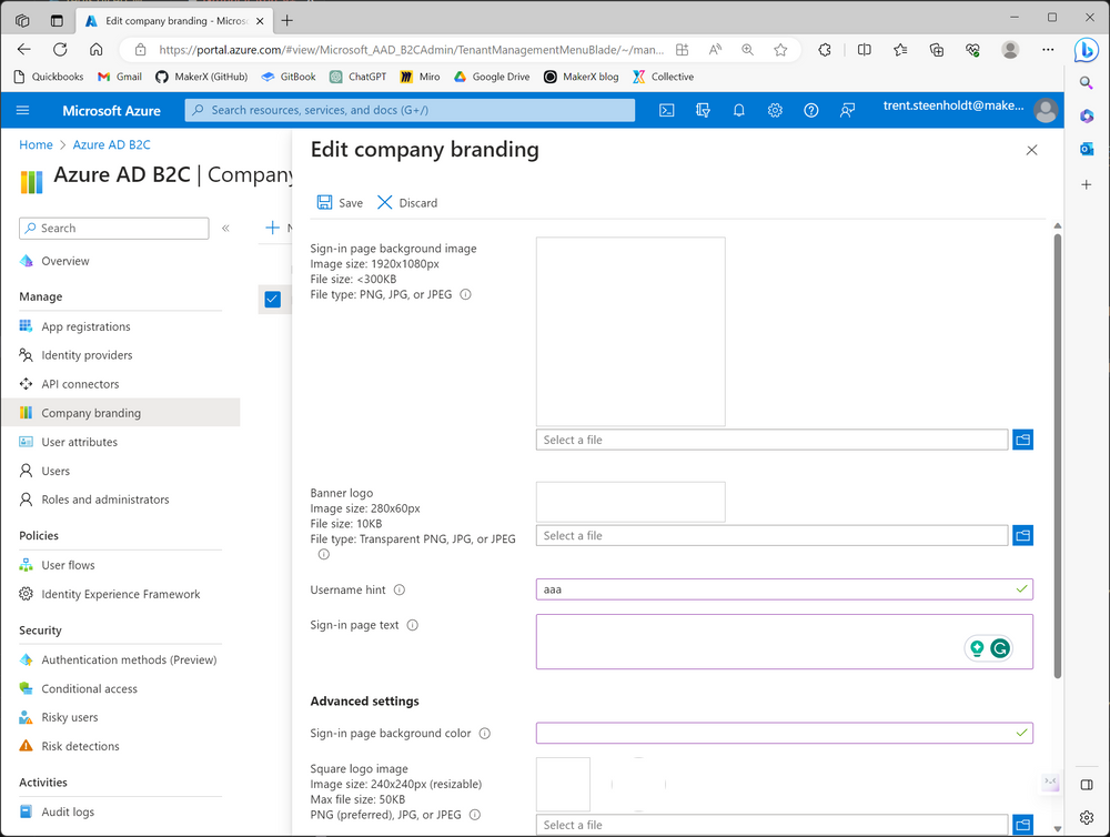 Automating Azure AD B2C tenancy deployments for your app